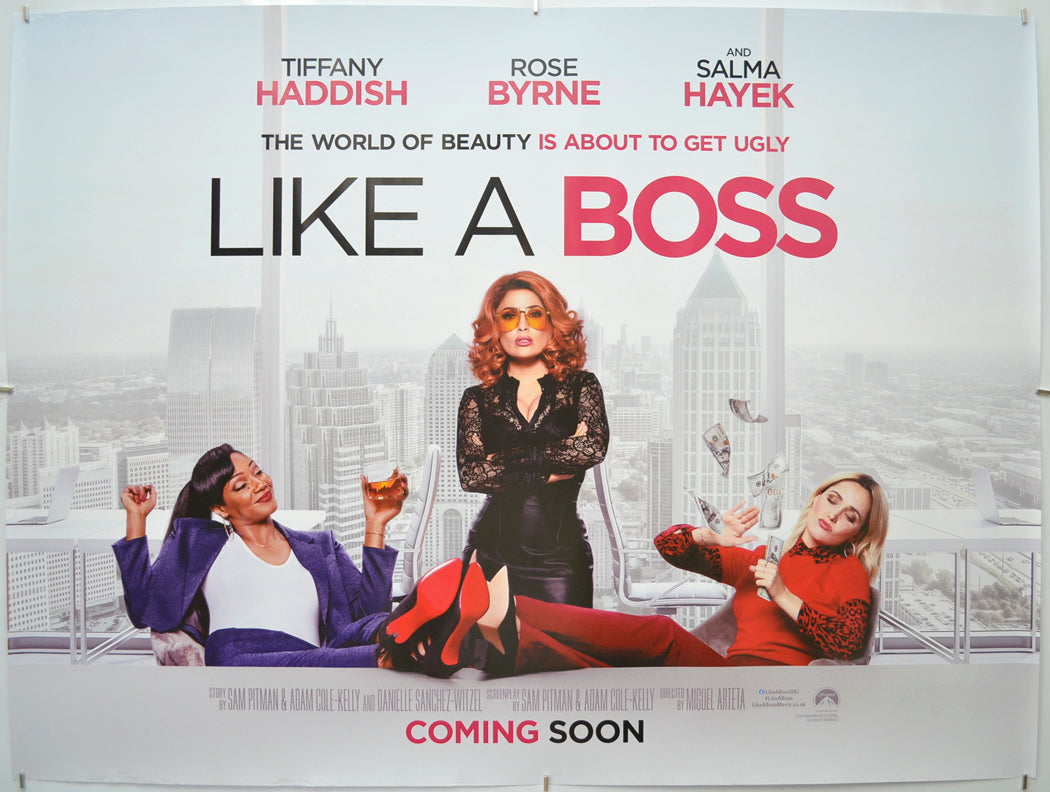 Like A Boss - Original Quad Poster - Film Poster - Movie Poster