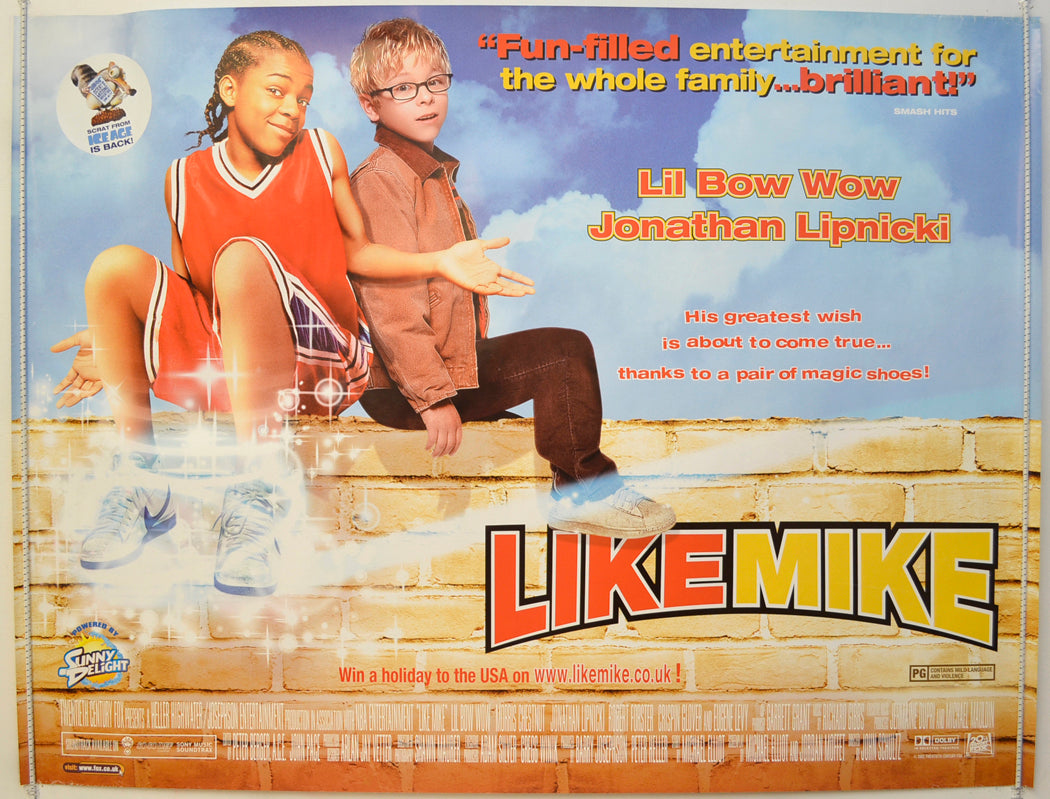 Like Mike  Original Quad Poster - Film Poster - Movie Poster 