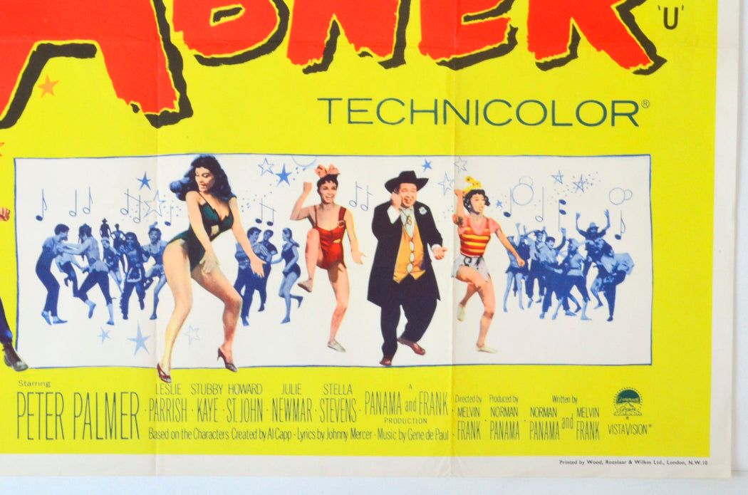 LI’L ABNER (Bottom Right) Cinema Quad Movie Poster 