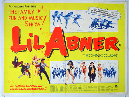 Li'l Abner Original British Quad Poster - Movie Poster