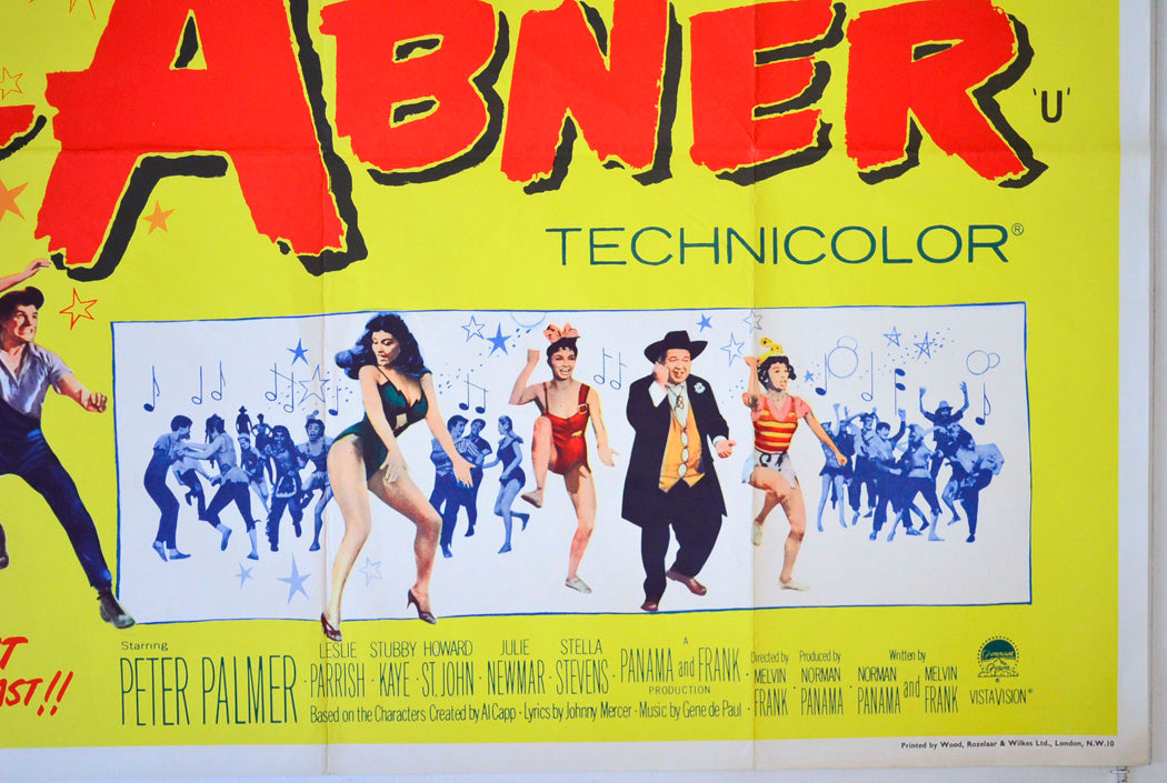 LI’L ABNER (Bottom Right) Cinema Quad Movie Poster 