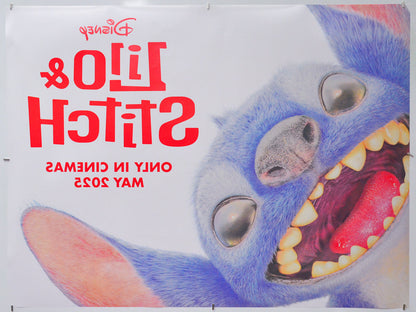 Lilo and Stitch (Back) Cinema Quad Movie Poster 