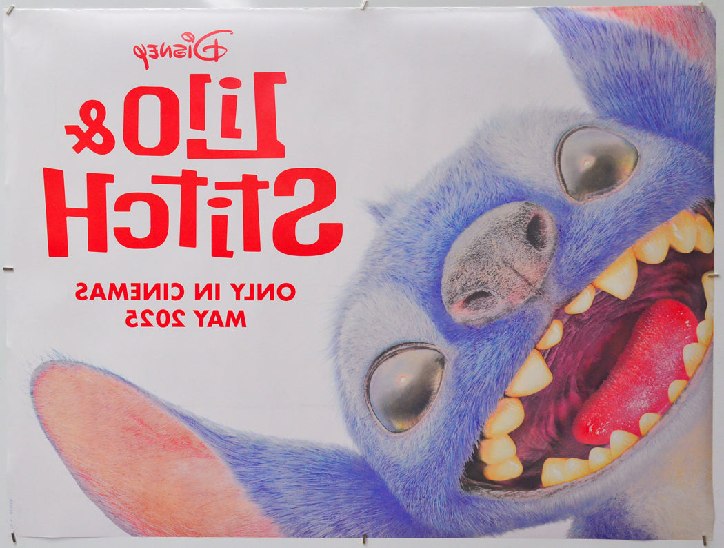 Lilo and Stitch (Back) Cinema Quad Movie Poster 