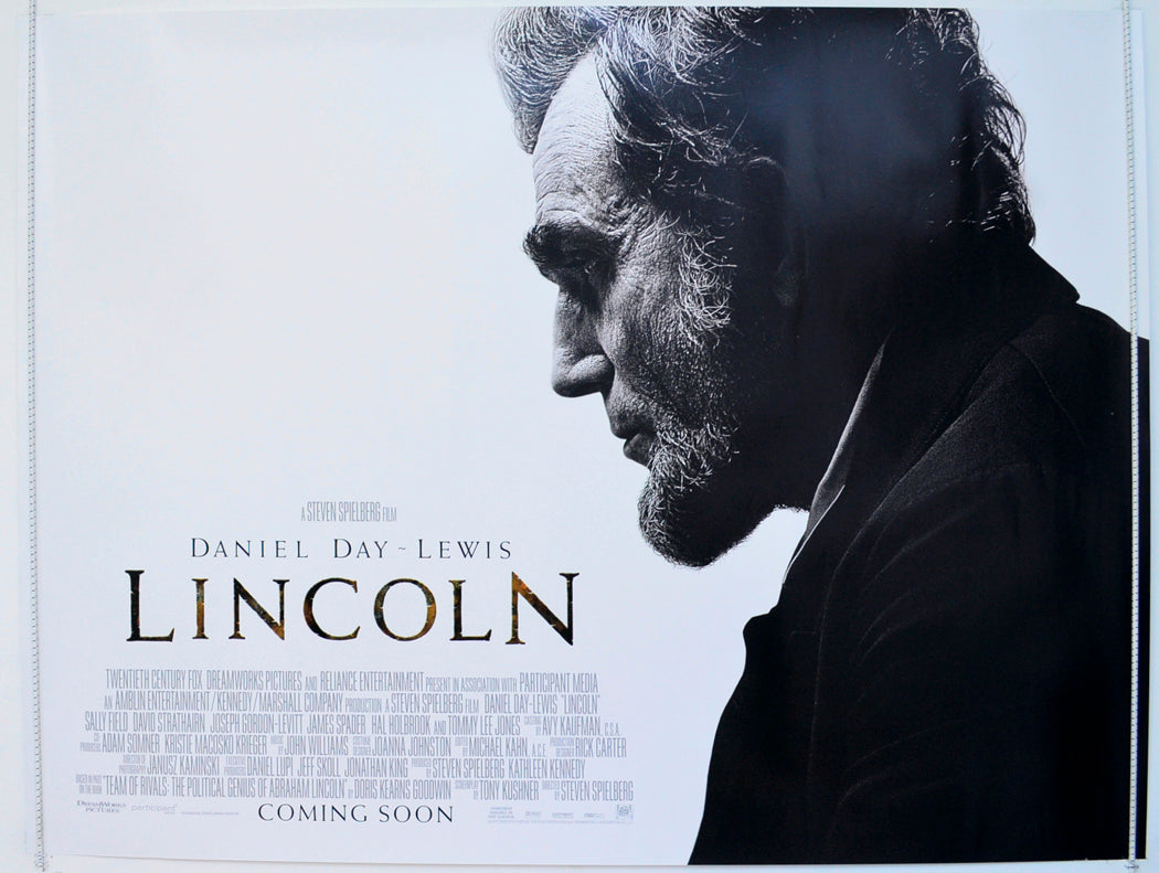 Lincoln  Original British Quad Poster - Film Poster - Movie Poster 