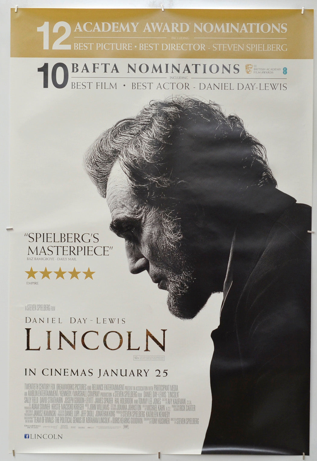 Linoon Move Lincoln Movie Poster Lincoln Movie Poster On Behance