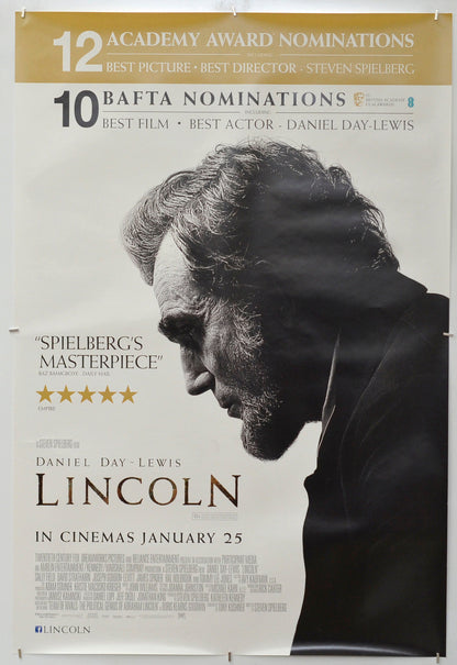 Lincoln - Original One Sheet Poster - Film Poster - Movie Poster 