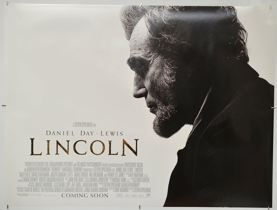 Lincoln - Original Quad Poster - Film Poster - Movie Poster