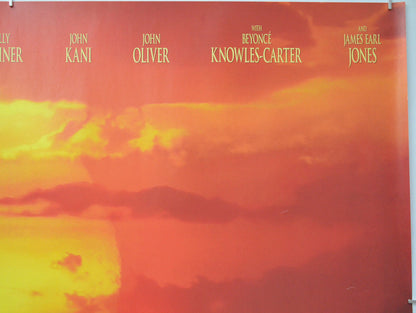 The Lion King (Top Right) Cinema Quad Movie Poster 