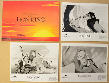 The Lion King Original Cinema Exhibitors Press Kit 