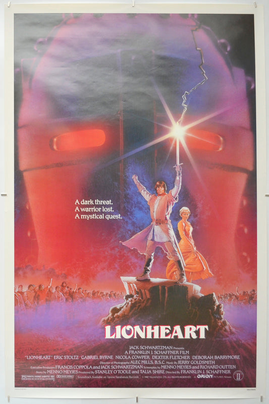 Lionheart Original One Sheet Poster - Film Poster - Movie Poster