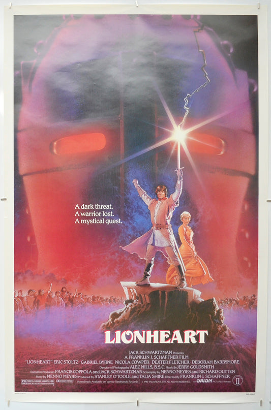 Lionheart Original One Sheet Poster - Film Poster - Movie Poster