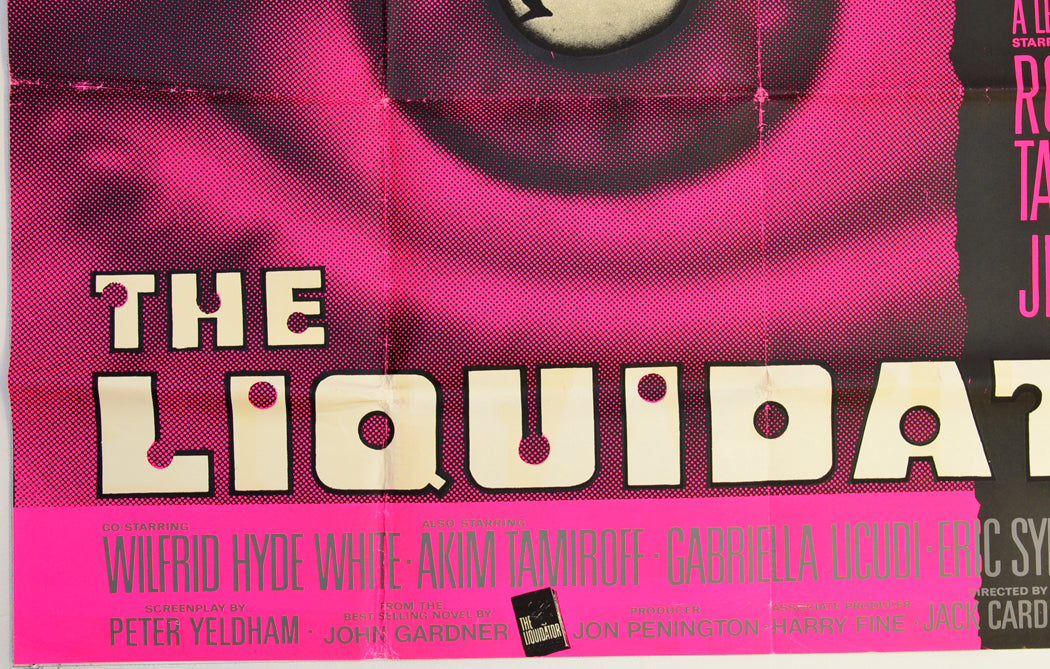 THE LIQUIDATOR (Bottom Left) Cinema Quad Movie Poster 