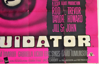 THE LIQUIDATOR (Bottom Right) Cinema Quad Movie Poster 