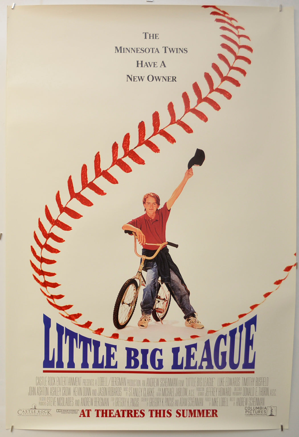 Little Big League  (Teaser / Advance Version) Original One Sheet Poster - Film Poster - Movie Poster