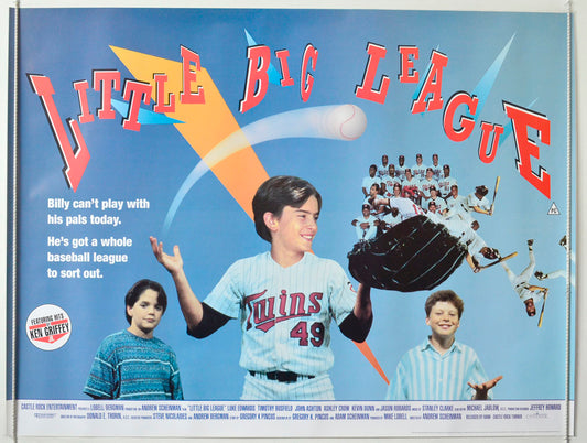 Little Big League Original British Quad Poster - Movie Poster