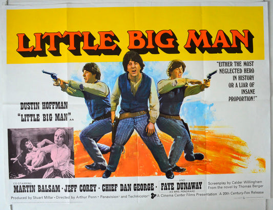 Little Big Man Original British Quad Poster - Movie Poster