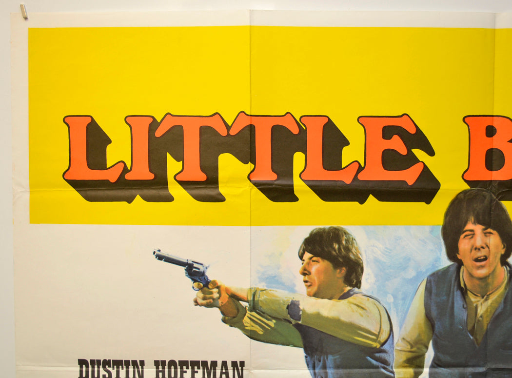 LITTLE BIG MAN (Top Left) Cinema Quad Movie Poster 