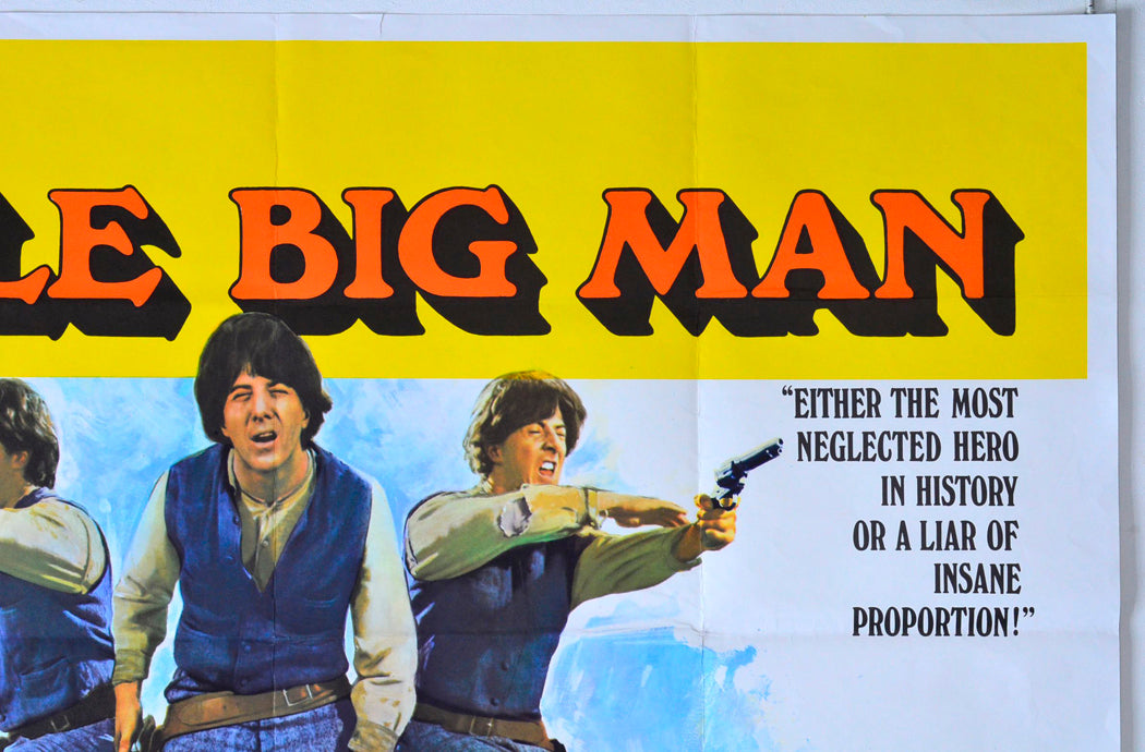 LITTLE BIG MAN (Top Right) Cinema Quad Movie Poster 