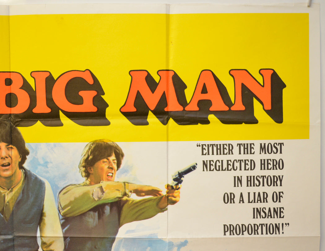 LITTLE BIG MAN (Top Right) Cinema Quad Movie Poster 