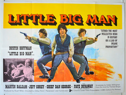 Little Big Man Original British Quad Poster - Movie Poster