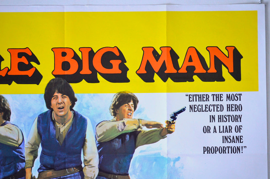 LITTLE BIG MAN (Top Right) Cinema Quad Movie Poster 