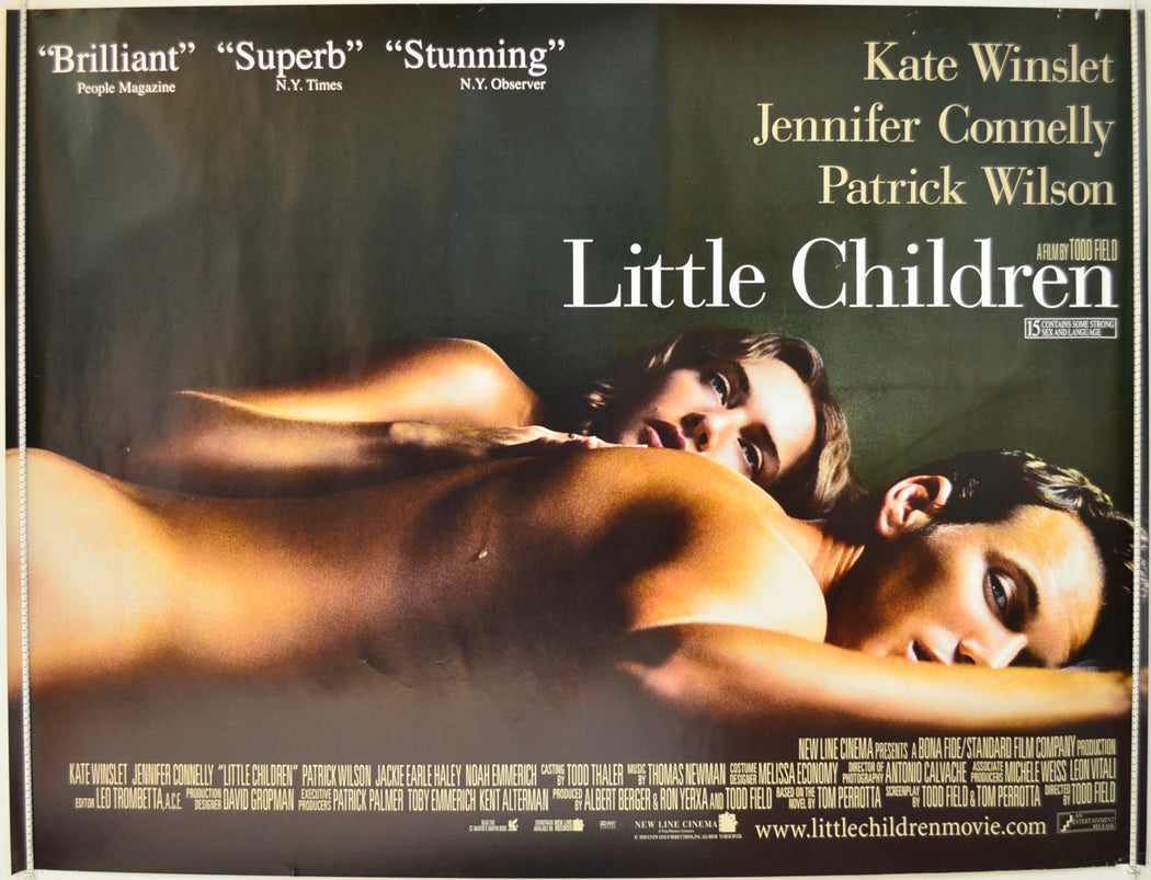 Little Children Original Quad Poster - Film Poster - Movie Poster  