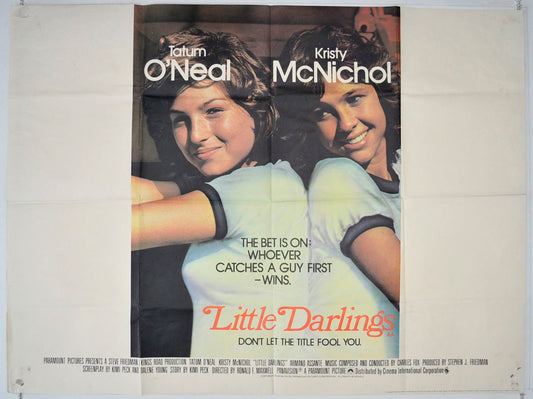 Little Darlings Original British Quad Poster - Movie Poster