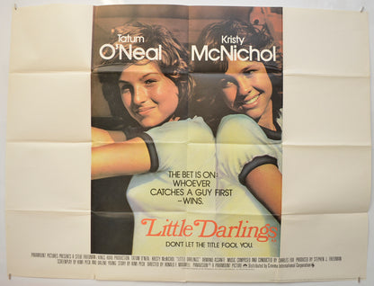 Little Darlings Original Quad Poster - Film Poster - Movie Poster  