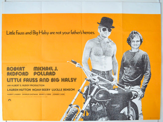 Little Fauss And Big Halsy Original British Quad Poster - Movie Poster