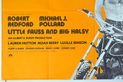 LITTLE FAUSS AND BIG HALSY (Bottom Left) Cinema Quad Movie Poster 