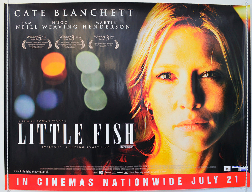 Little Fish  Original British Quad Poster - Film Poster - Movie Poster 