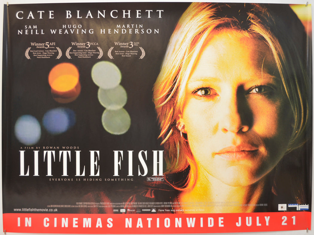 Little Fish Original Quad Poster - Film Poster - Movie Poster  