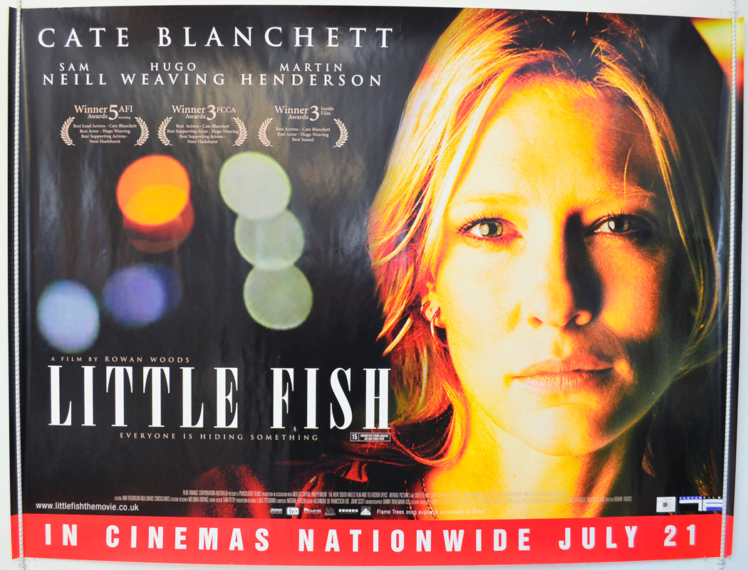 Little Fish  Original British Quad Poster - Film Poster - Movie Poster 