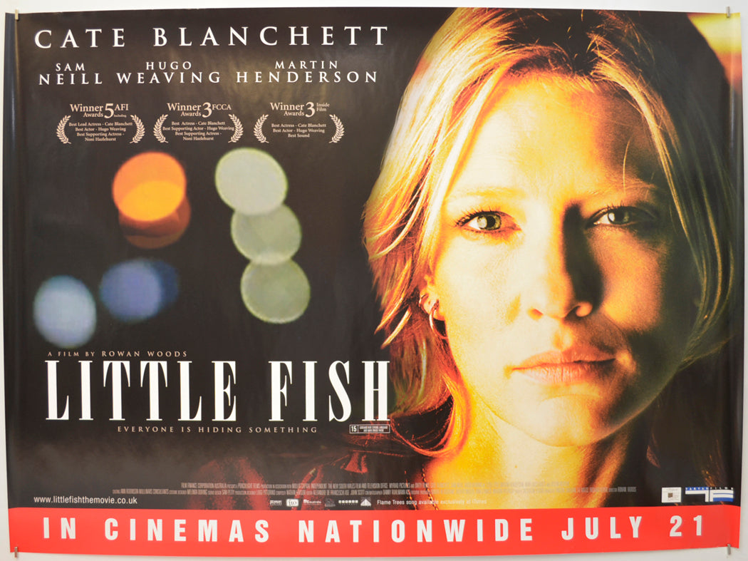 Little Fish Original Quad Poster - Film Poster - Movie Poster  