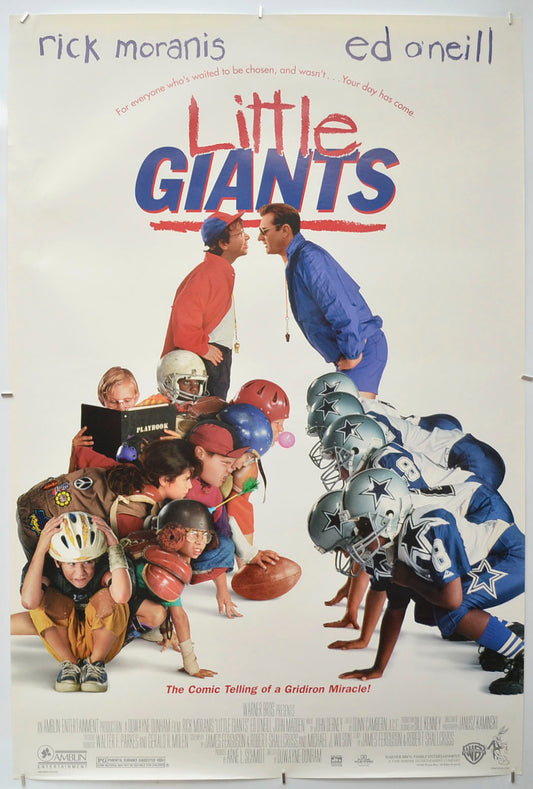 Little Giants  Original One Sheet Poster - Film Poster - Movie Poster