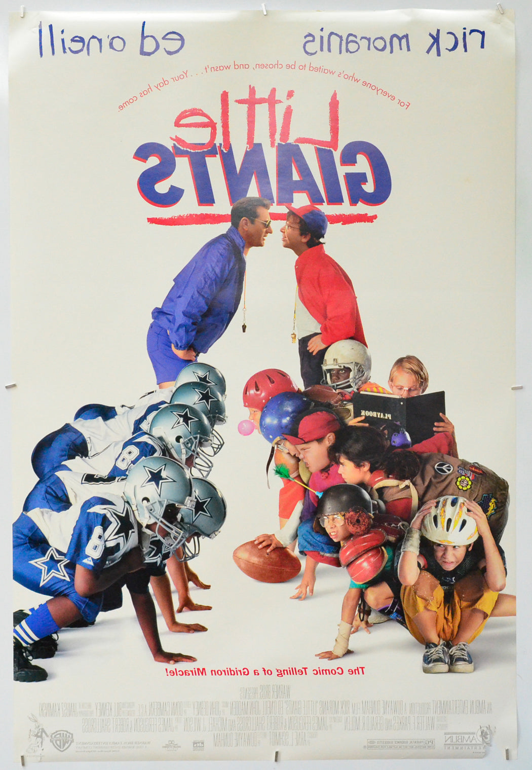 Little Giants (Back) Cinema One Sheet Movie Poster 