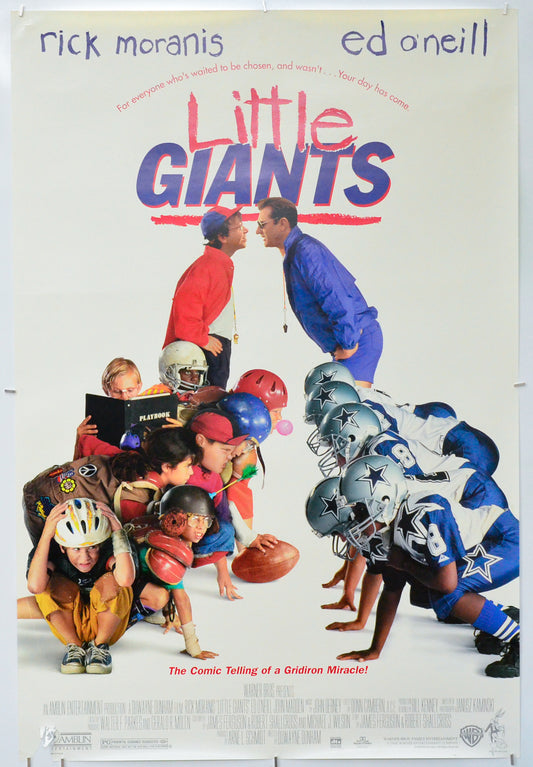 Little Giants - Original One Sheet Poster - Film Poster - Movie Poster 