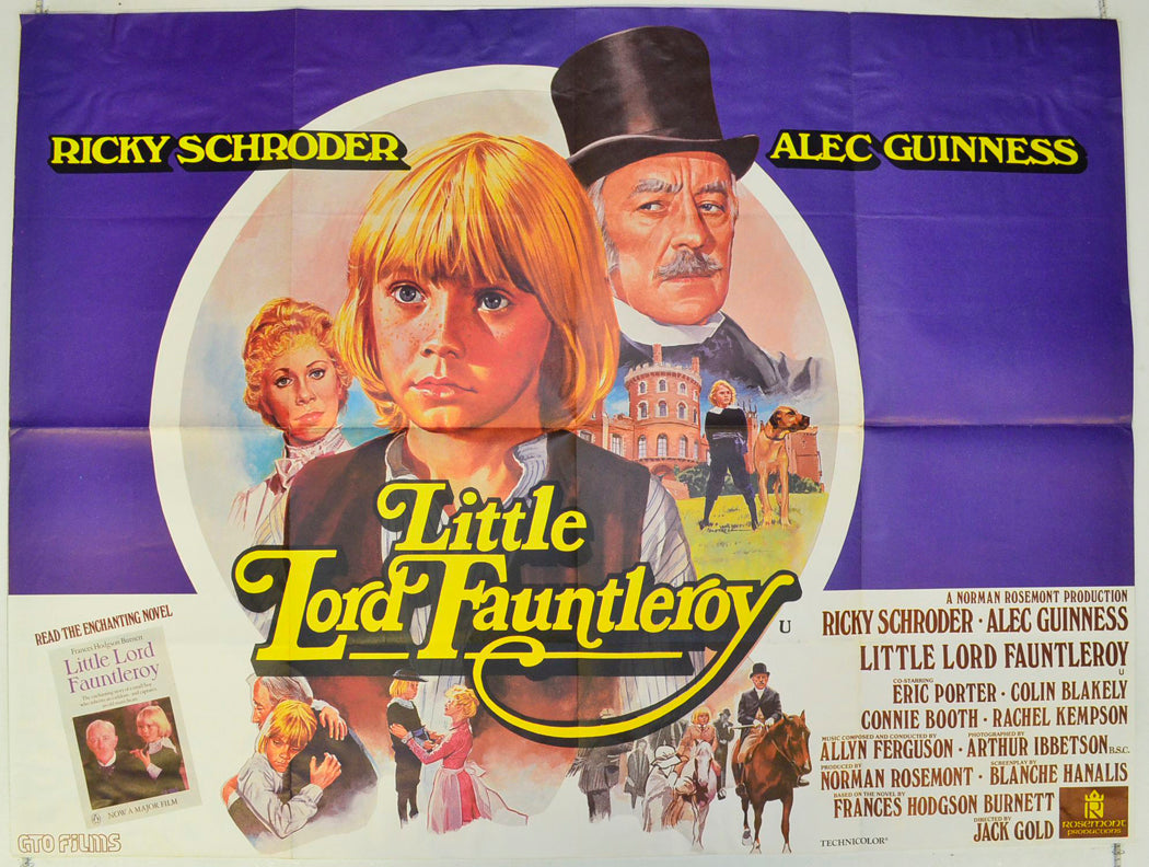 Little Lord Fauntleroy Original British Quad Poster - Film Poster - Movie Poster 