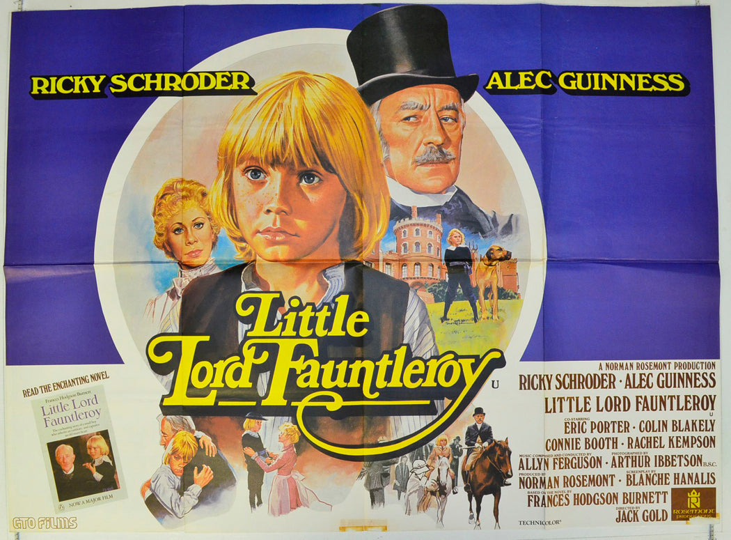 Little Lord Fauntleroy Original British Quad Poster - Film Poster - Movie Poster 