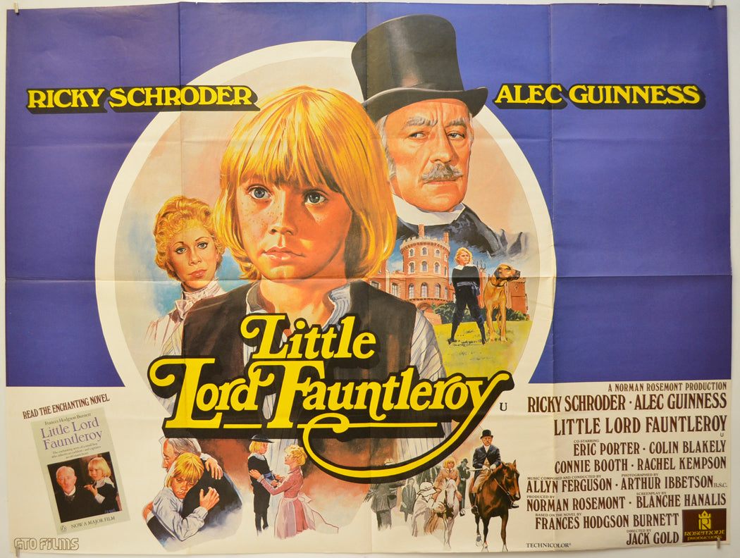 Little Lord Fauntleroy Original Quad Poster - Film Poster - Movie Poster