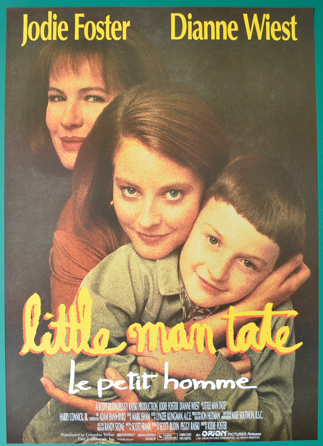 Little Man Tate  Original Belgian Poster - Film Poster - Movie Poster