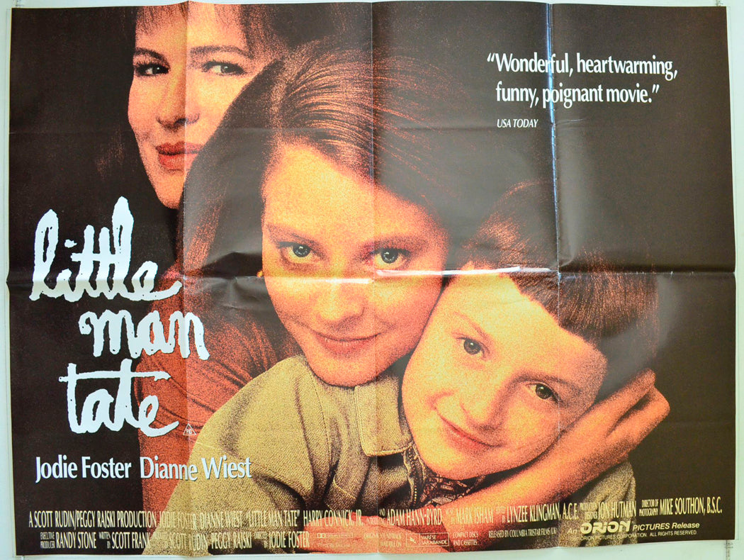 Little Man Tate Original British Quad Poster - Film Poster - Movie Poster 