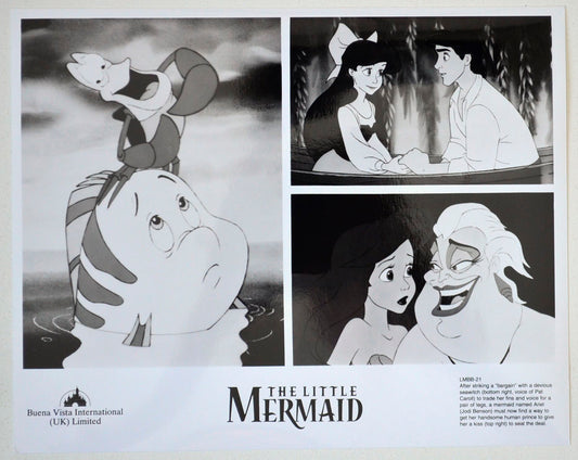 The Little Mermaid    Original Cinema Front Of House (FOH) Black And White Still – Press Still – Movie Still     