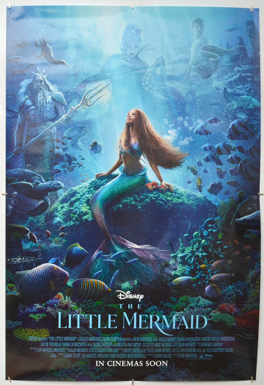 The Little Mermaid Original One Sheet Poster - Film Poster - Movie Poster 