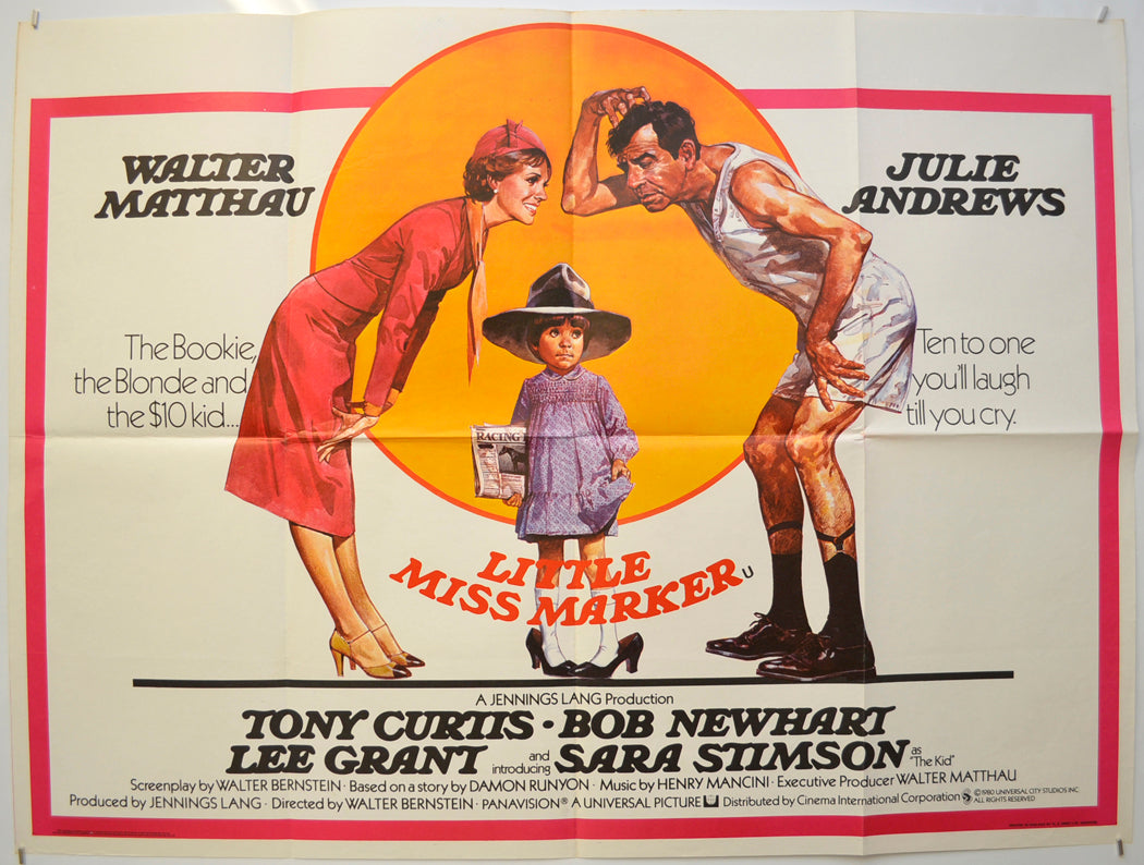 Little Miss Marker Original Quad Poster - Film Poster - Movie Poster