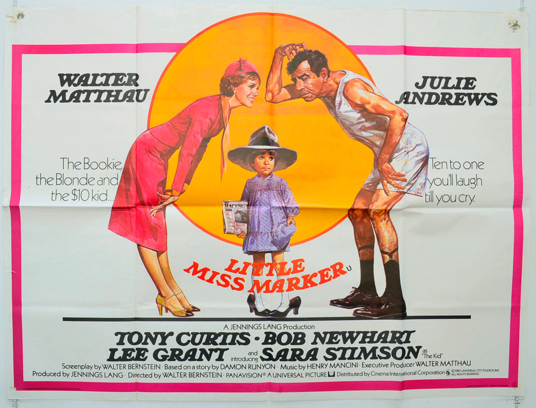 Little Miss Marker Original Quad Poster - Film Poster - Movie Poster  