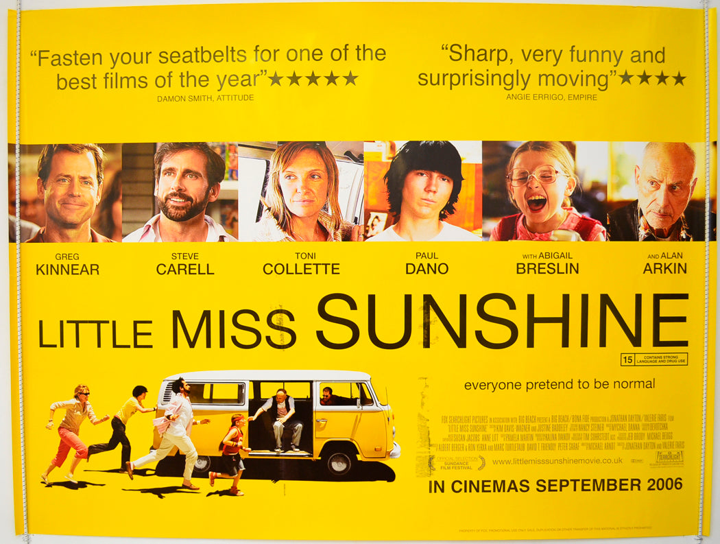 Little Miss Sunshine Original Quad Poster - Film Poster - Movie Poster  