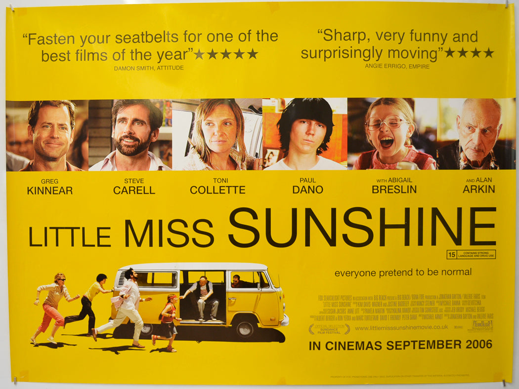 Little Miss Sunshine Original Quad Poster - Film Poster - Movie Poster  