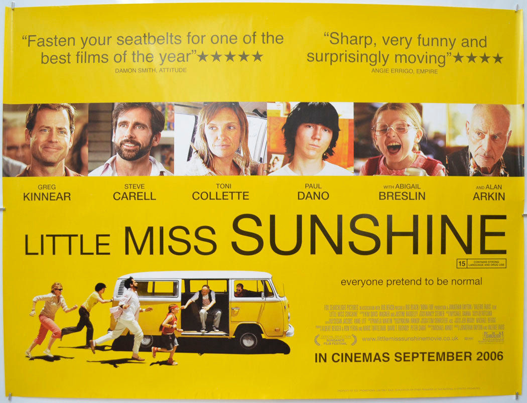 Little Miss Sunshine Original Quad Poster - Film Poster - Movie Poster