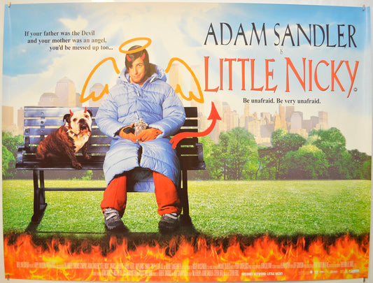 Little Nicky Original Quad Poster - Film Poster - Movie Poster